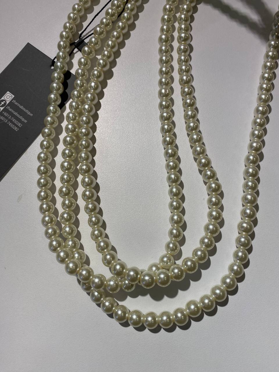 PEARL NECKLACE -SHORT
