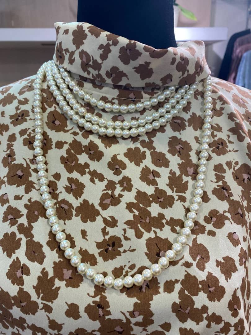 PEARL NECKLACE -SHORT