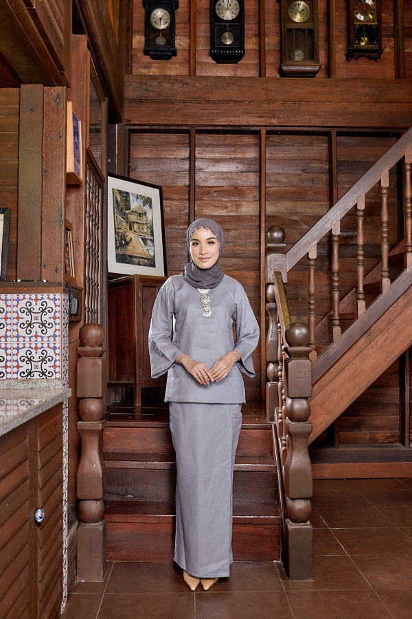 TULIP KURUNG KEDAH LINEN